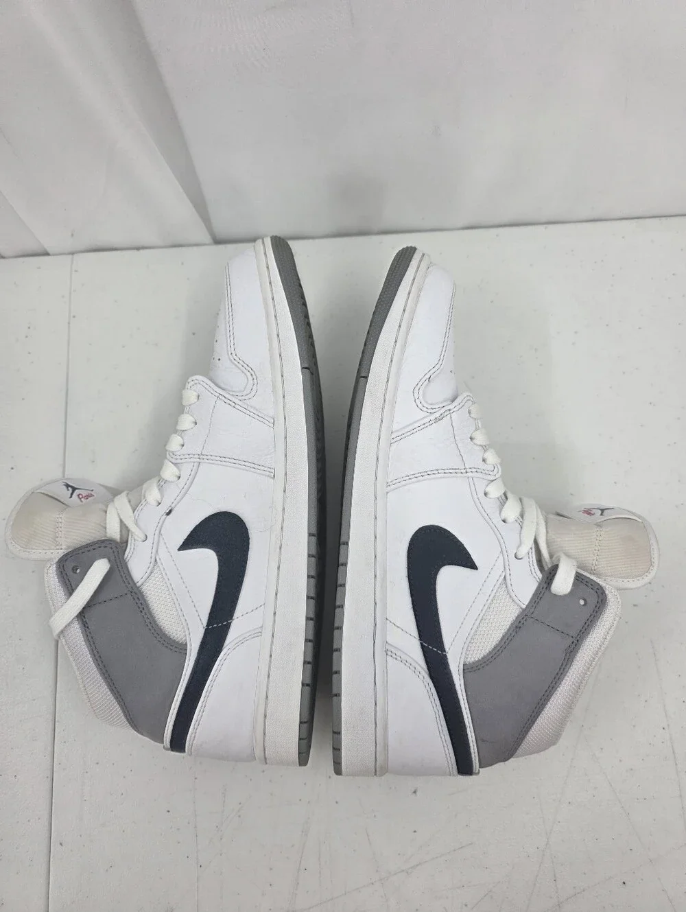 Air Jordan 1 Mid Paris White Blue DR8038-100 Sneakers Shoes Men Size 11.5 No Box